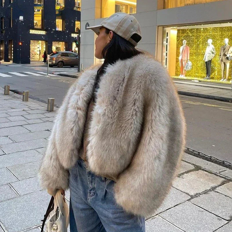 Suni Faux Fur Jacket by SIENA