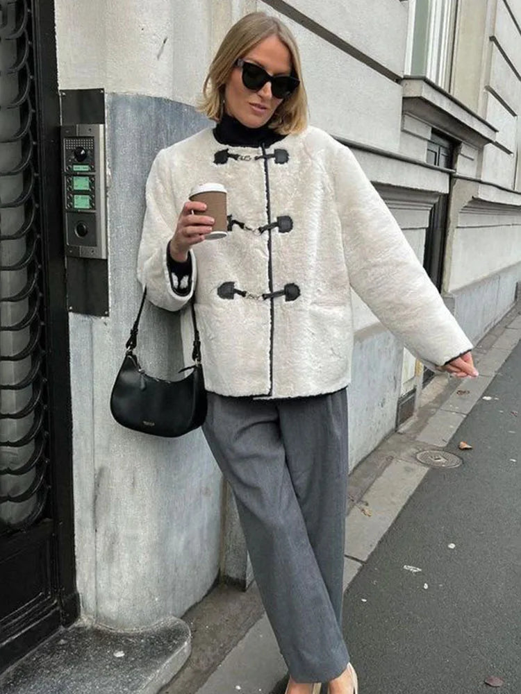 Ksa Faux Fur Cardigan by SIENA - image 3