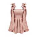 Catiana Bow Mini Dress by SIENA