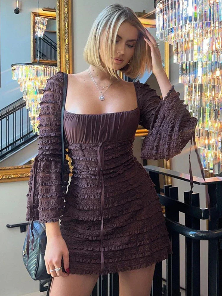 Ispanyol Lace Mini Dress by SIENA - image 5
