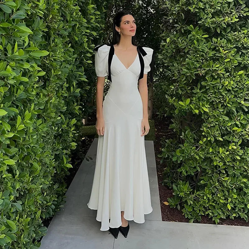 Bow Maxi Dress by SIENA