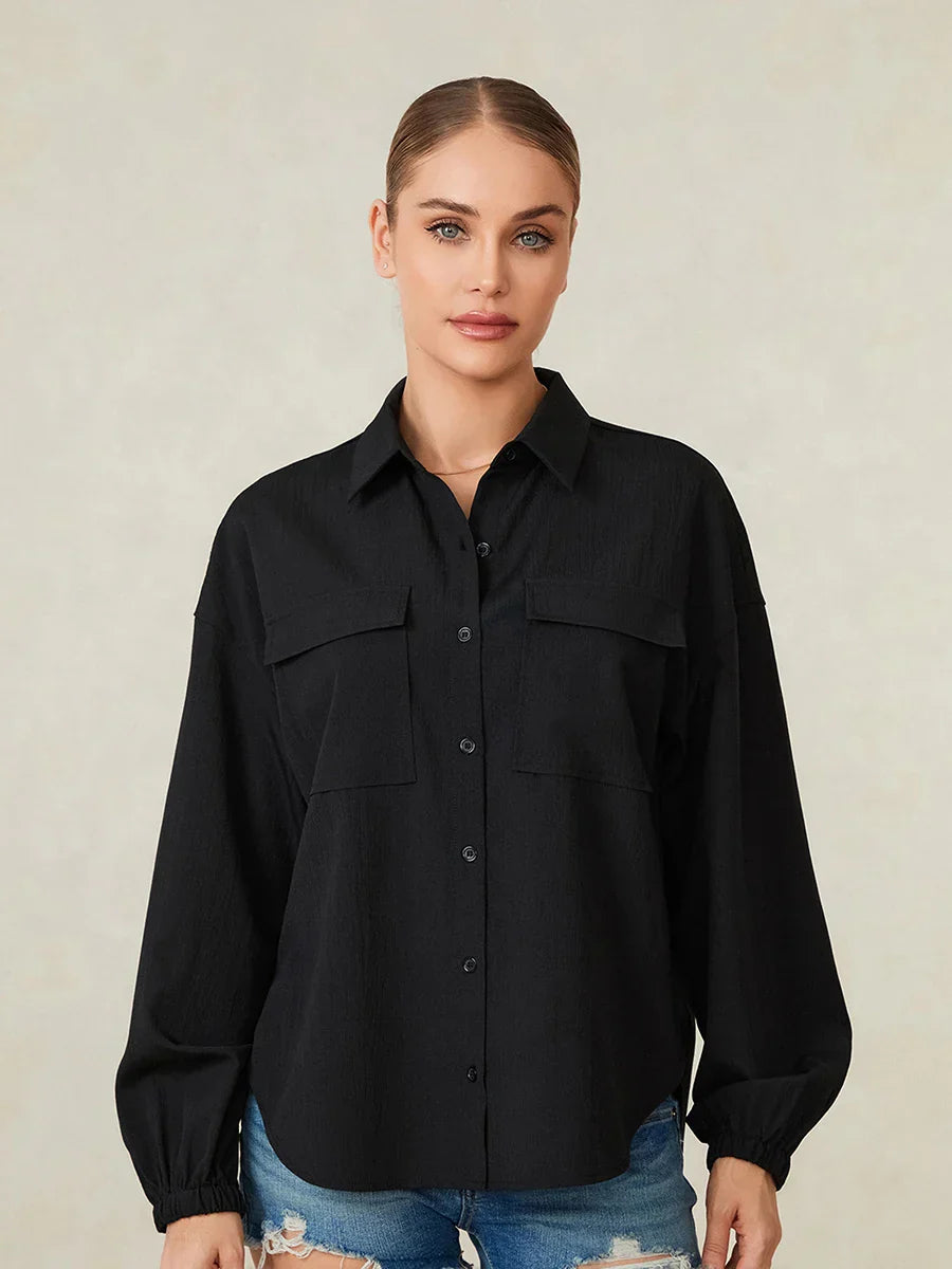 Ola Buttoned Shirt by SIENA - image 4