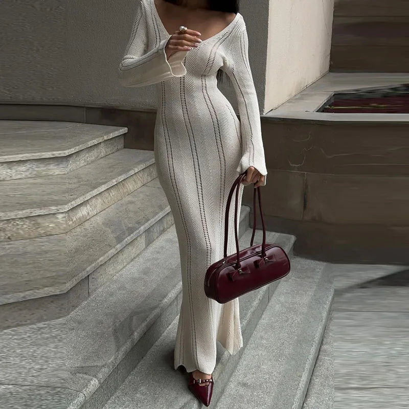 Fall Knit Maxi Dress by SIENA - image 2