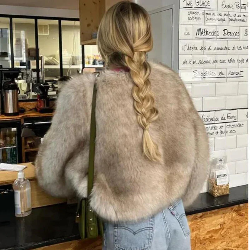 Suni Faux Fur Jacket by SIENA - image 2