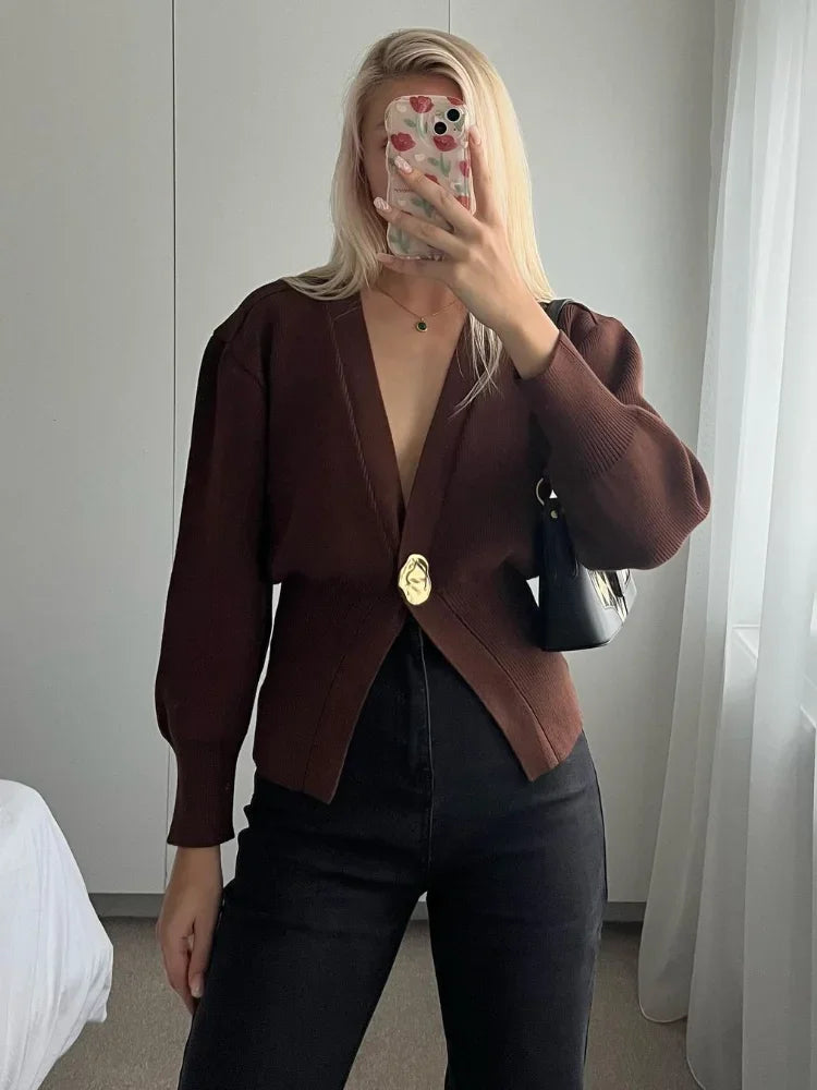 Gold Cardigan by SIENA - image 2