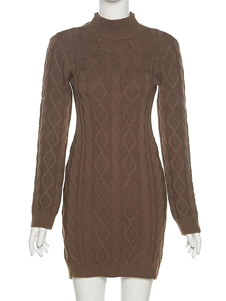 Balkc Knit Mini Dress by SIENA - image 7