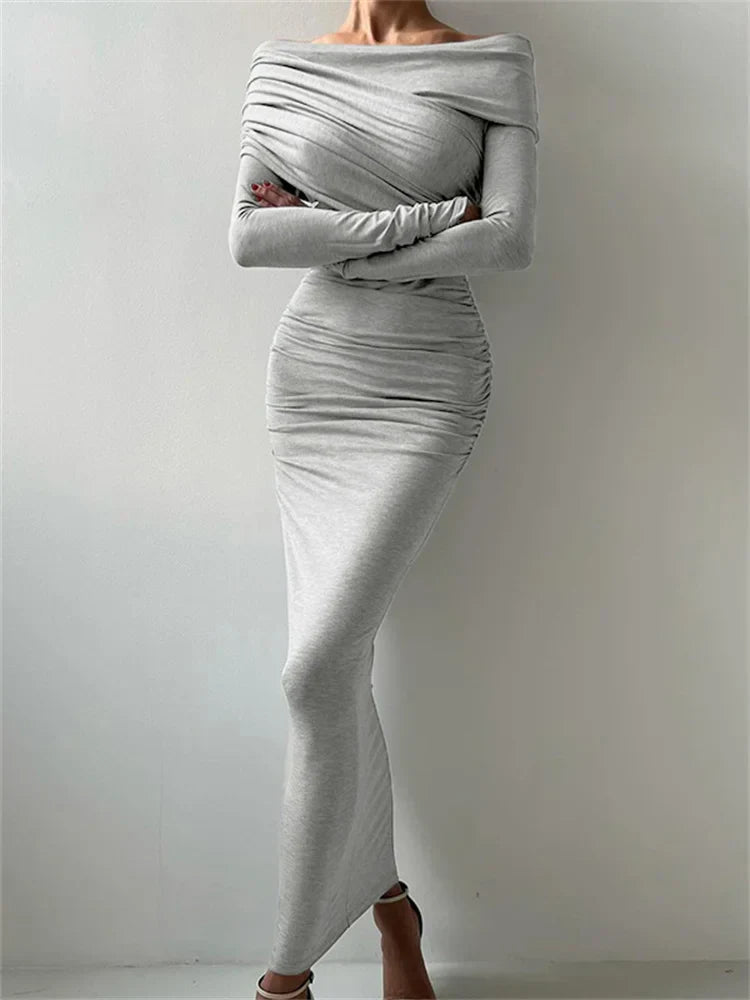 Kayk Pleated Maxi Dress by SIENA - image 2