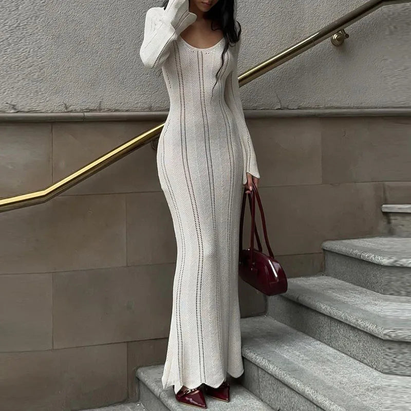 Fall Knit Maxi Dress by SIENA - image 3