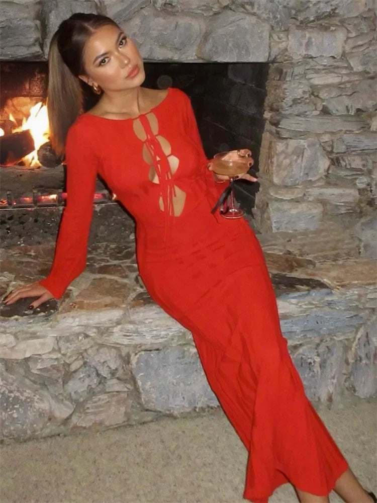 Gogus Lace Maxi Dress by SIENA - image 3