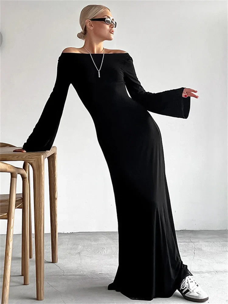Madonna High Waist Maxi Dress by SIENA