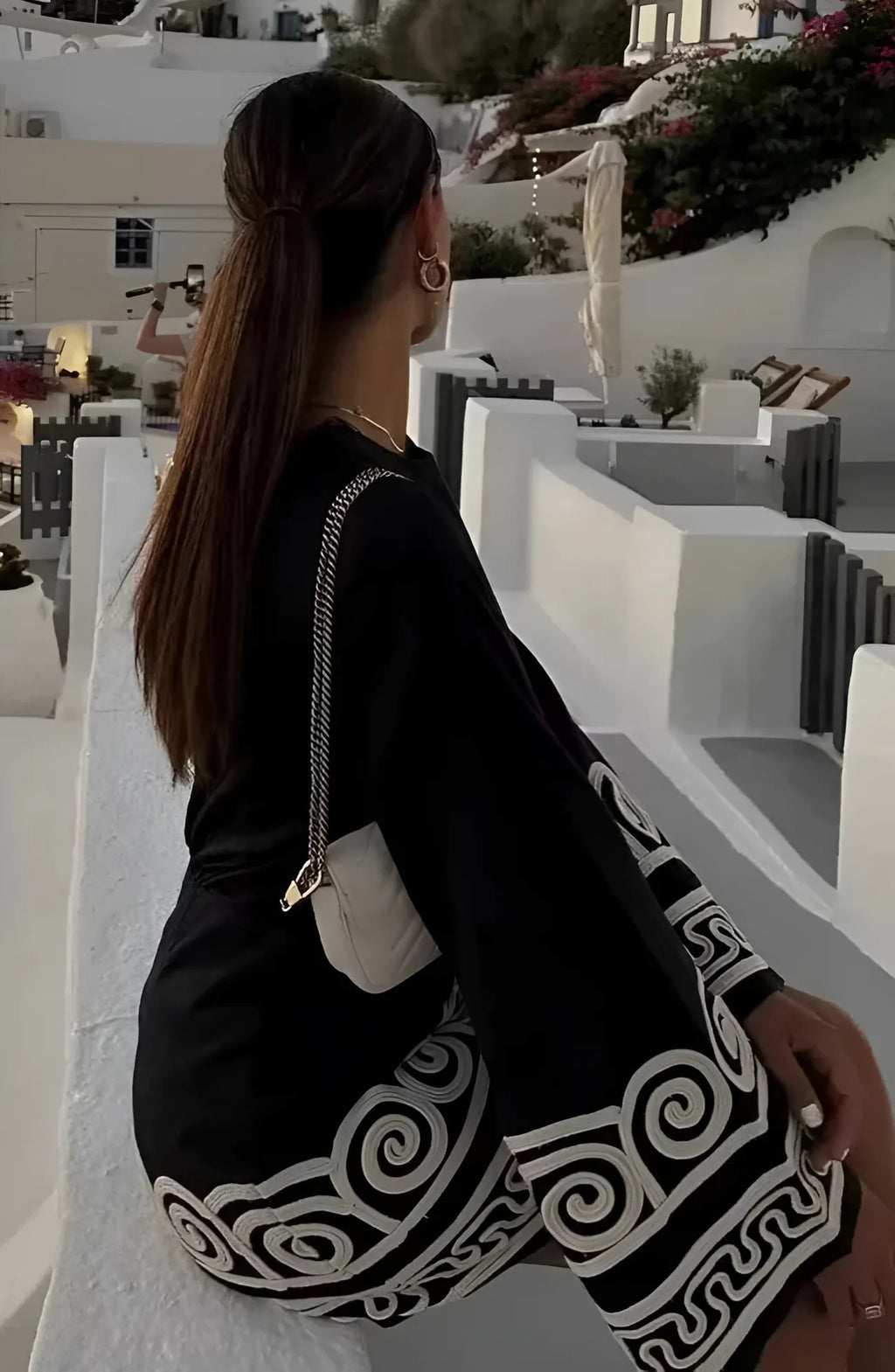 Khloe Printed Mini Dress by SIENA - image 3