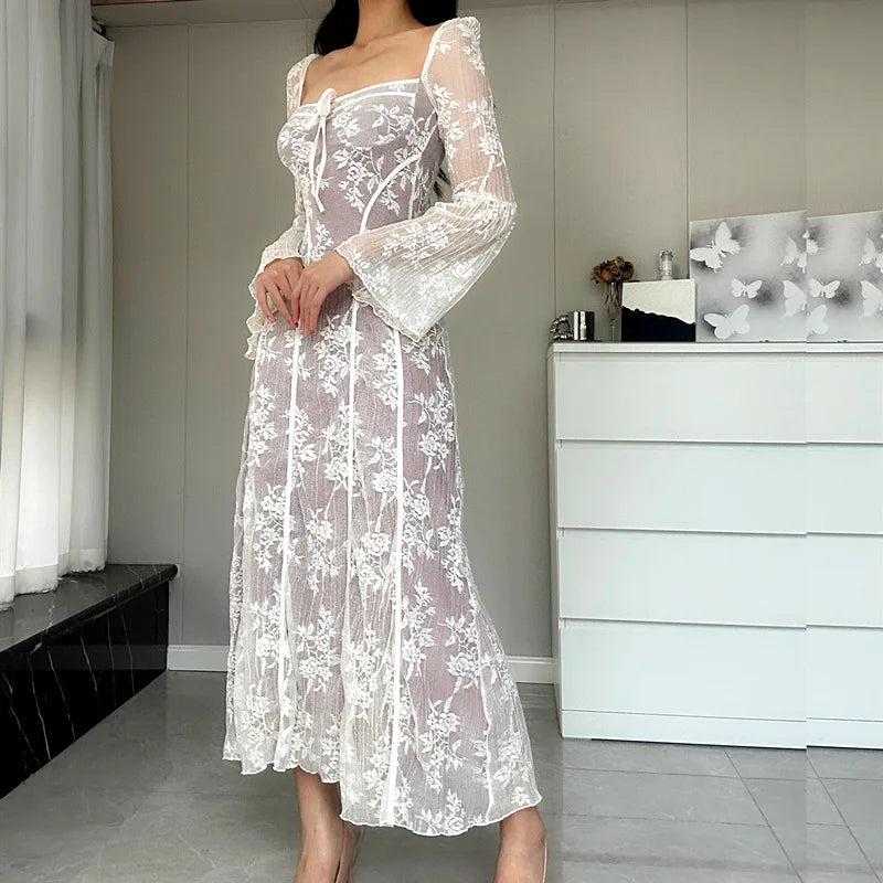 Ispanyol Lace Maxi Dress by SIENA - image 3