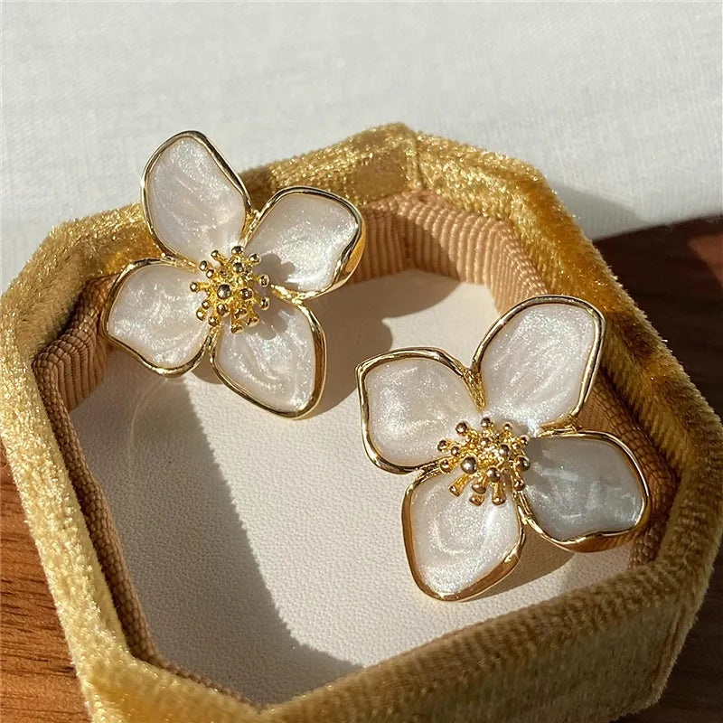 Floral Earrings by SIENA