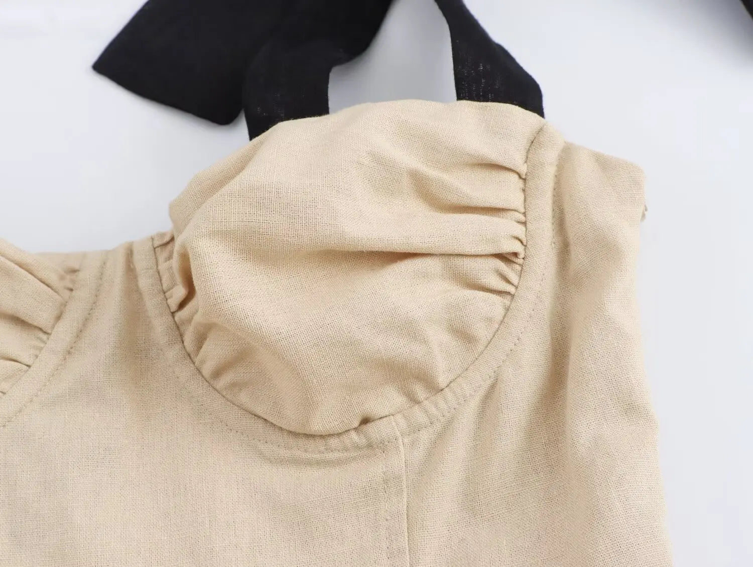 Zaphira Linen Mini Dress by SIENA - image 4