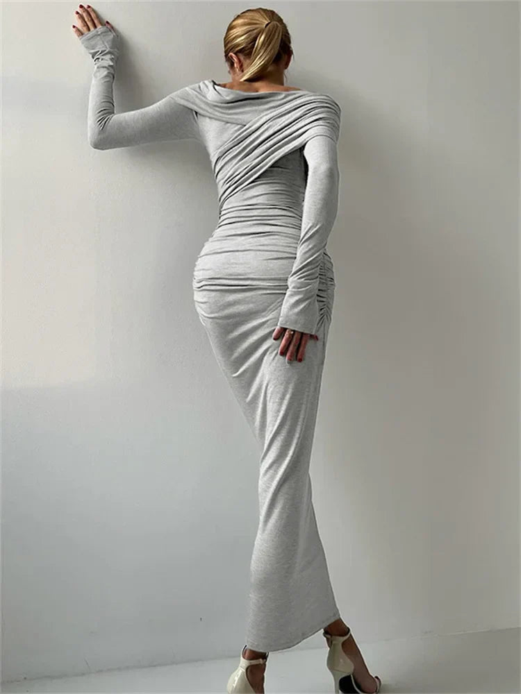 Kayk Pleated Maxi Dress by SIENA - image 3