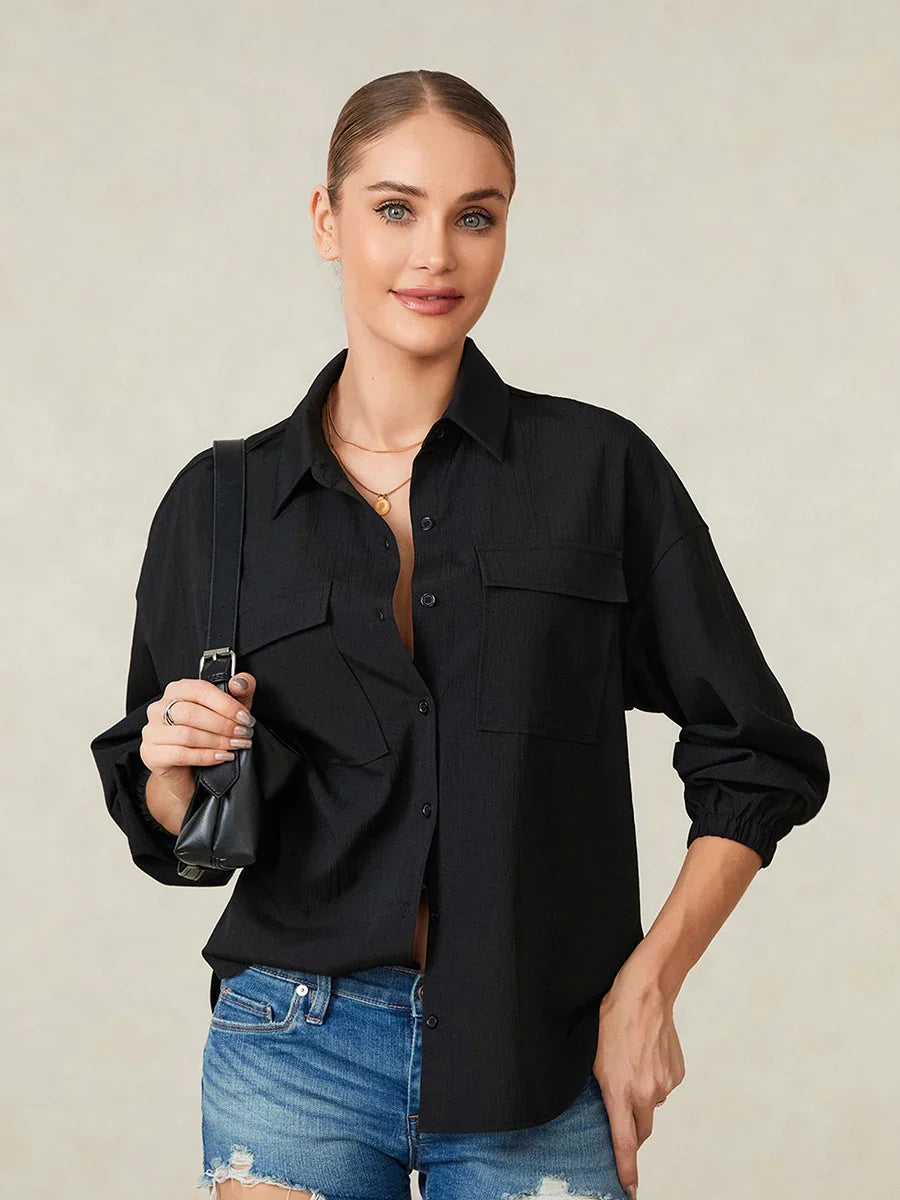 Ola Buttoned Shirt by SIENA