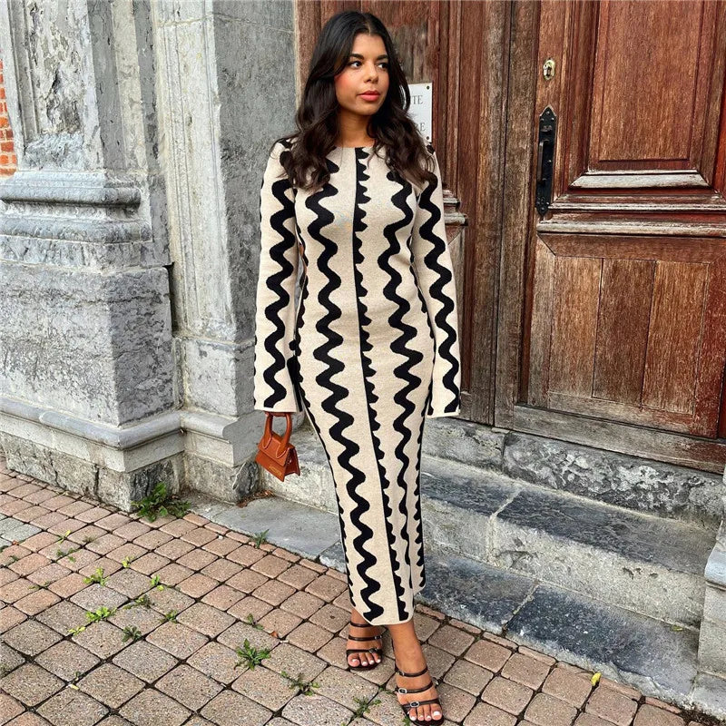 Desenli Printed Maxi Dress by SIENA - image 3