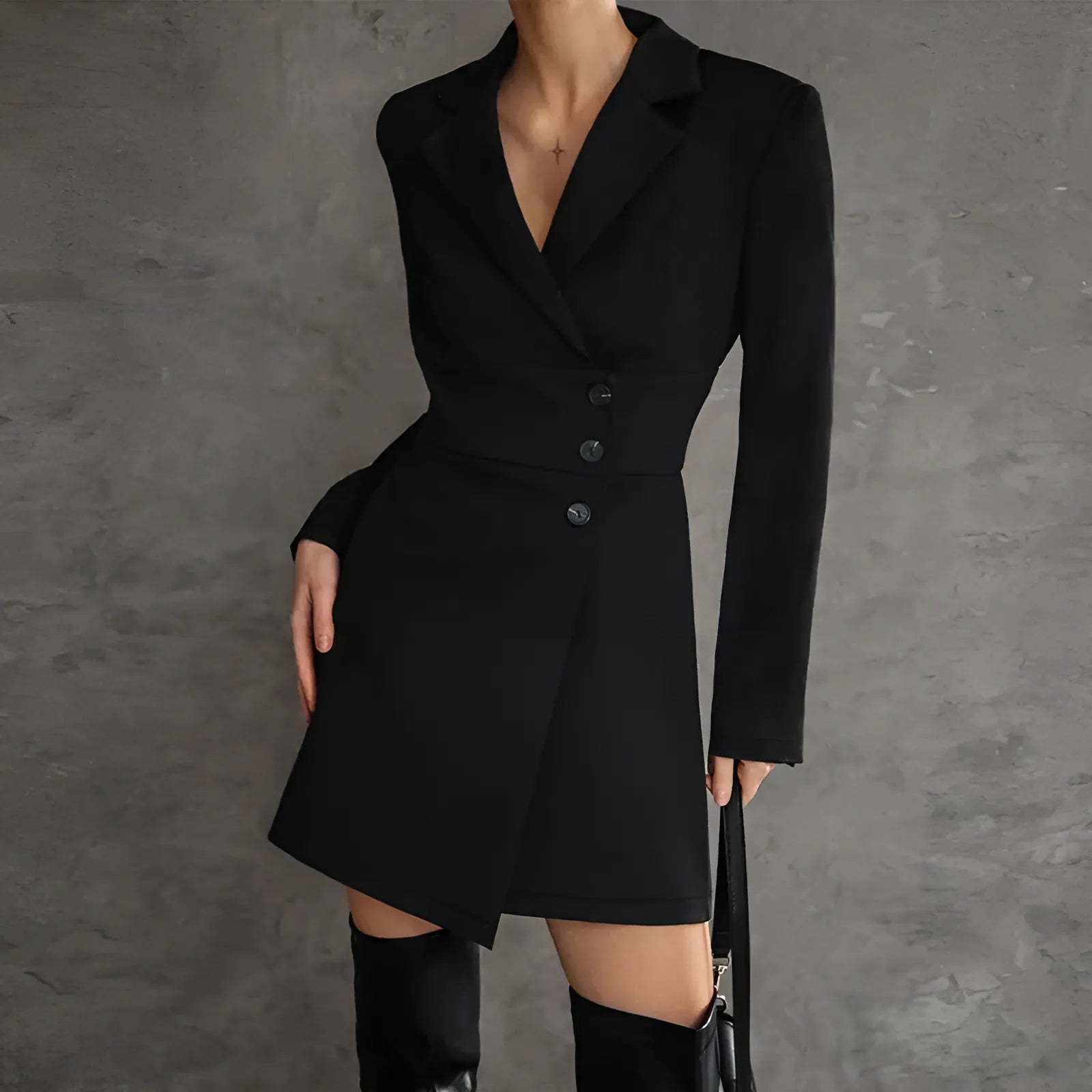 Blazer High Waist Mini Dress by SIENA