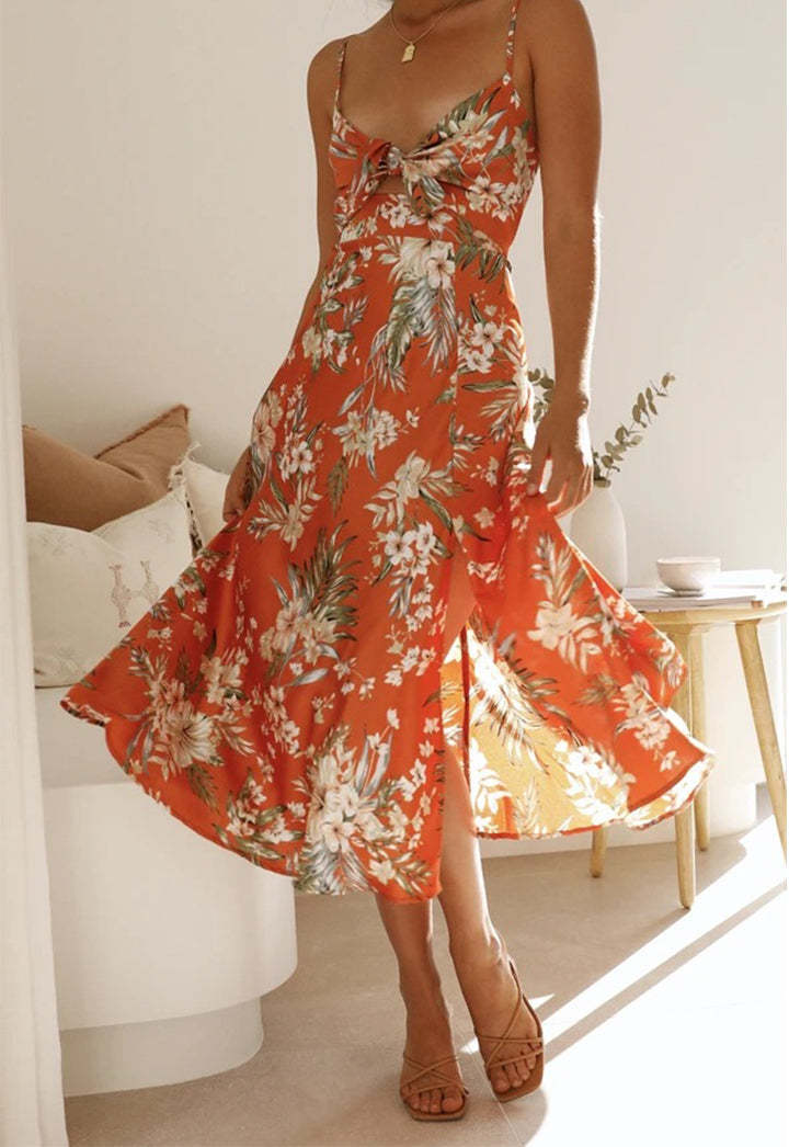 Saten Linen Satin Dress by SIENA - image 13