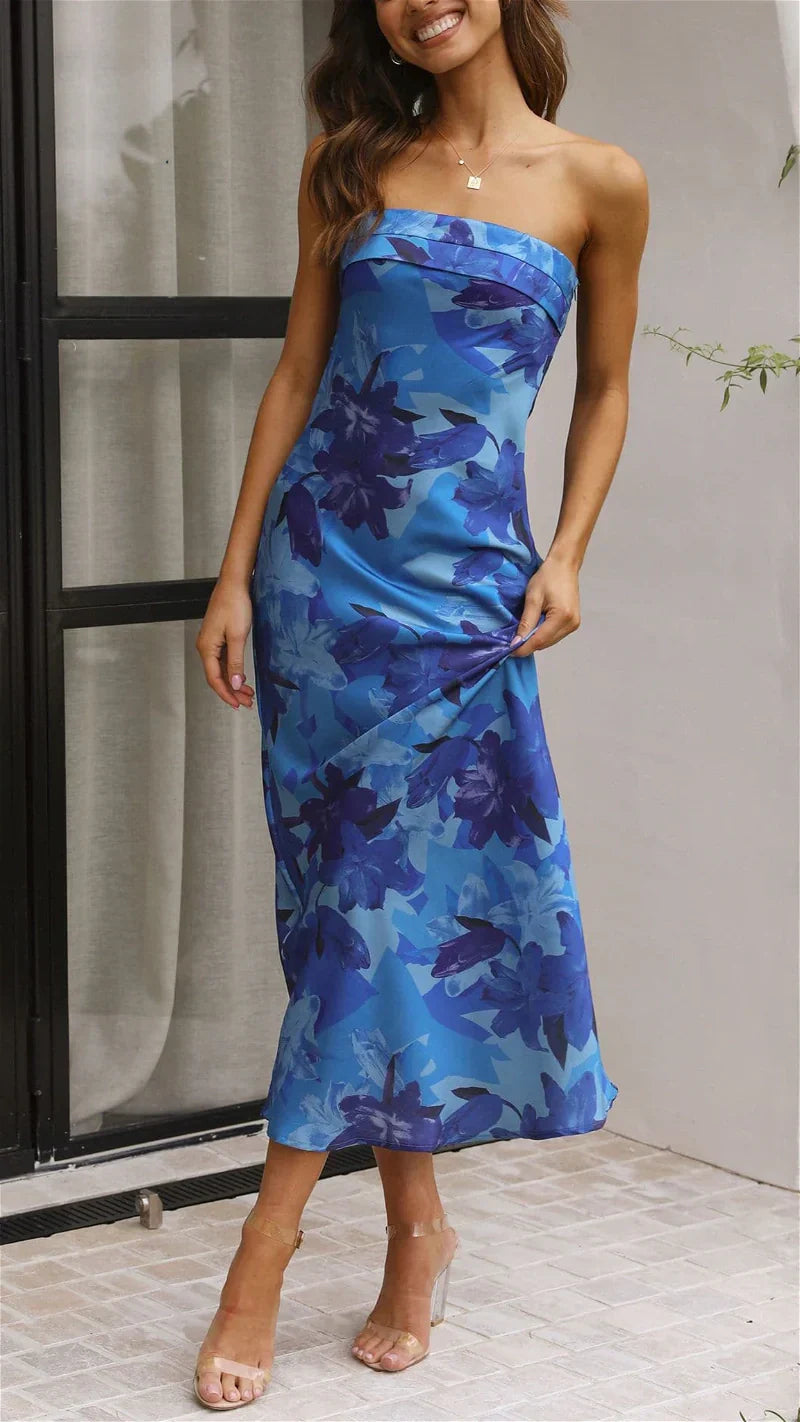 Colinenshop Satin Maxi Dress by SIENA - image 13