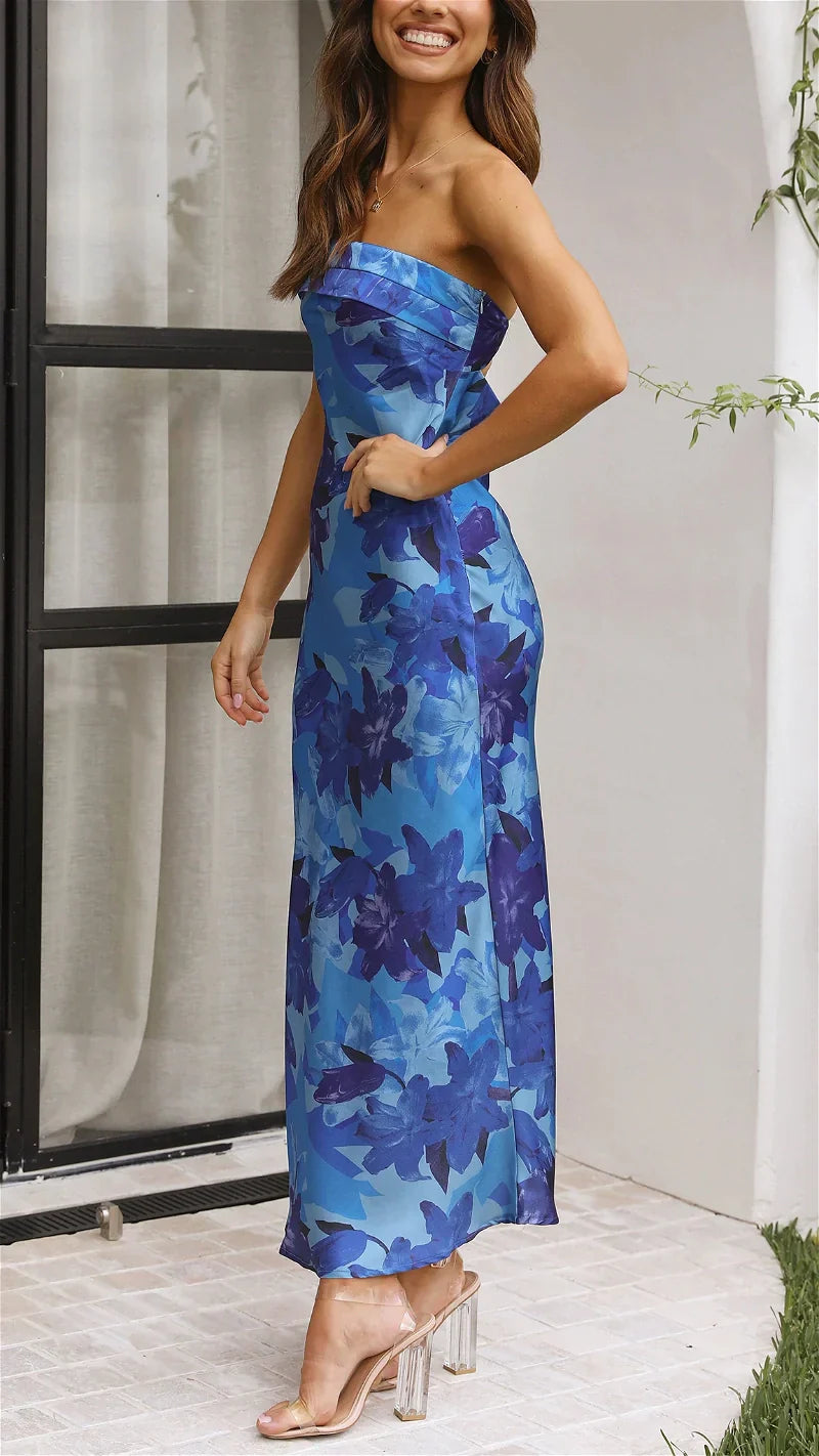 Colinenshop Satin Maxi Dress by SIENA - image 15