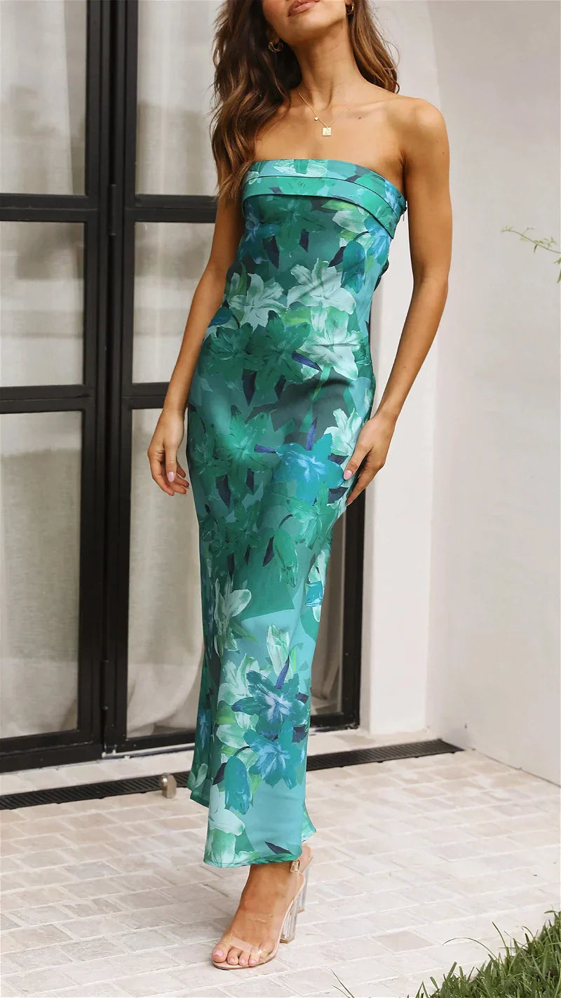 Colinenshop Satin Maxi Dress by SIENA - image 8