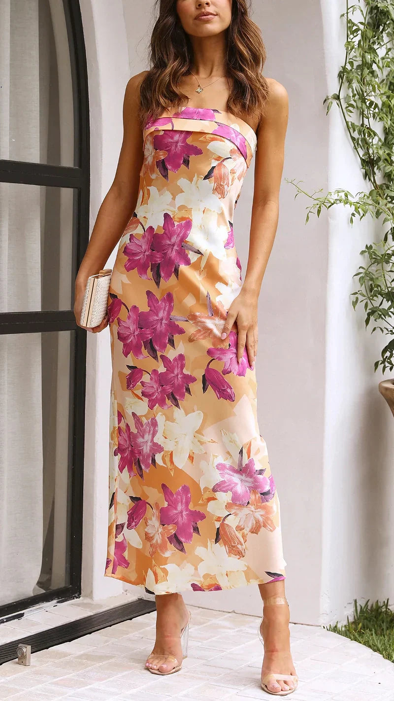 Colinenshop Satin Maxi Dress by SIENA - image 6
