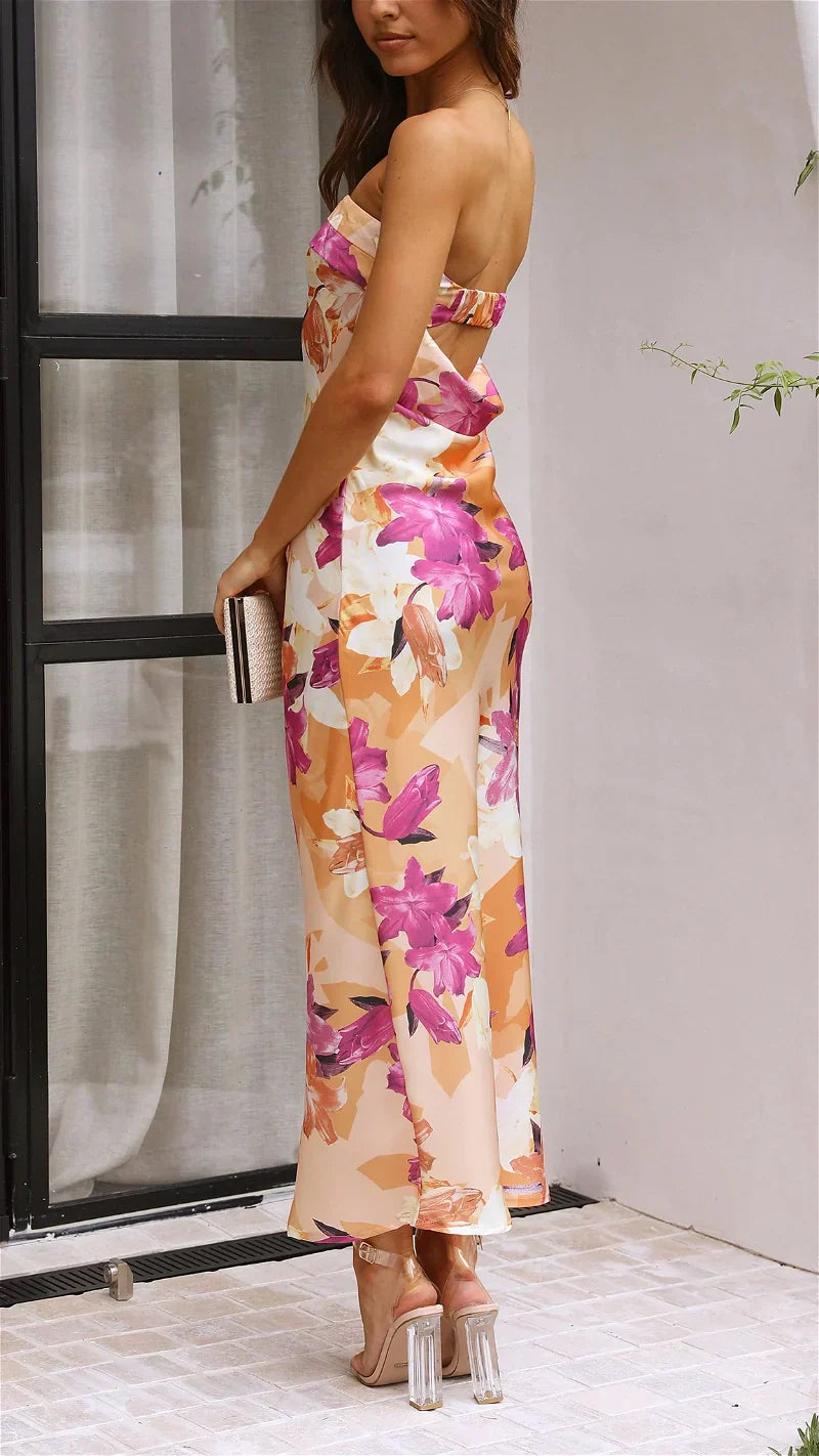 Colinenshop Satin Maxi Dress by SIENA - image 2