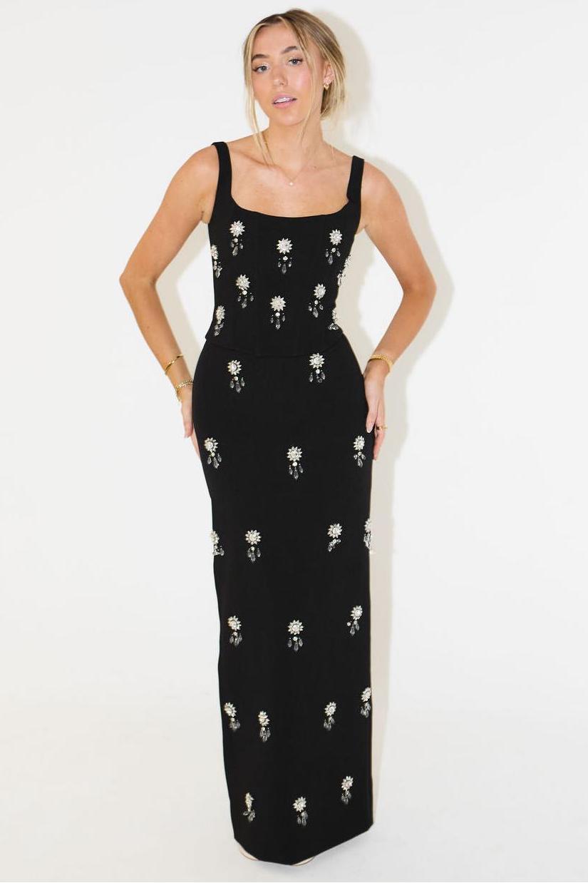 Ultimate Crystal Maxi Skirt Set by SIENA
