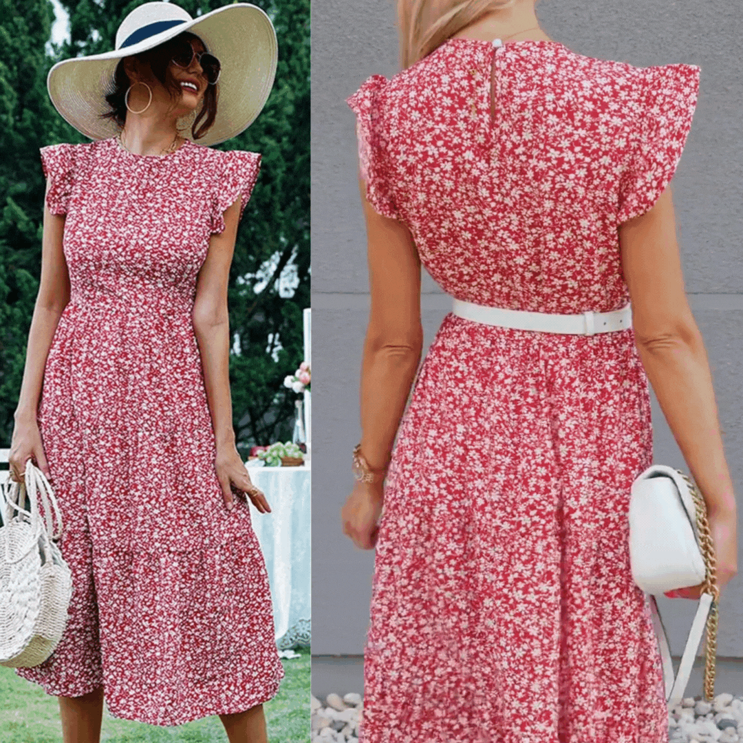 Eloise High Waist Floral Dress by SIENA - image 12