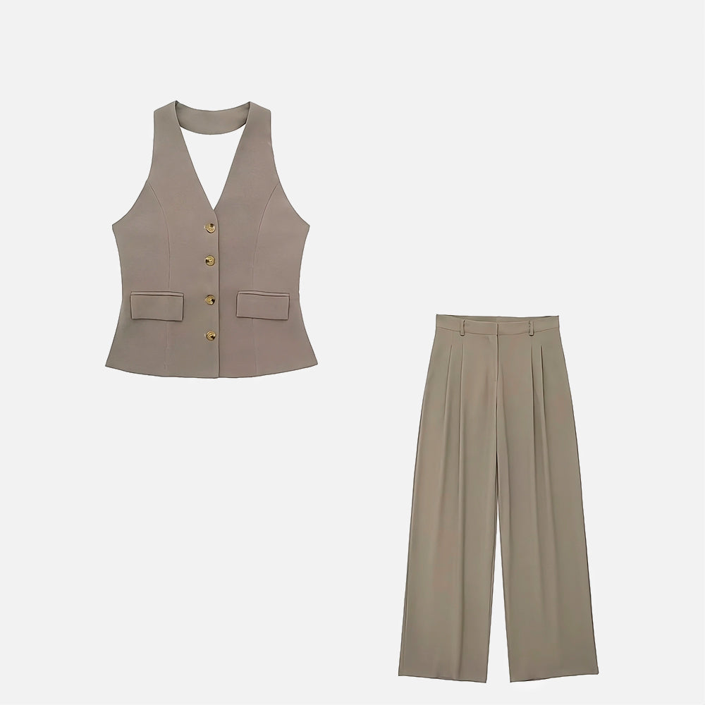 Halter Halter Pants Set by SIENA - image 3