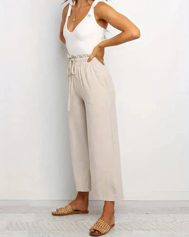 Yamira Linen Pants by SIENA