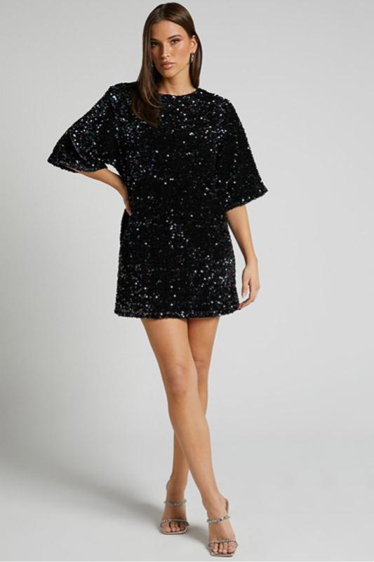 Alma Velvet Mini Dress by SIENA - image 9