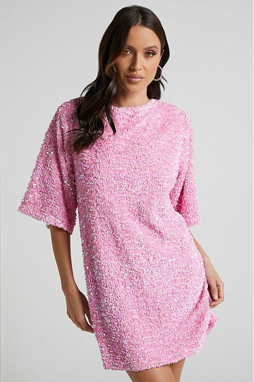 Alma Velvet Mini Dress by SIENA - image 3