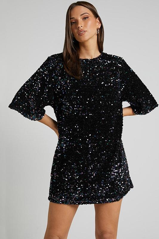 Alma Velvet Mini Dress by SIENA - image 7