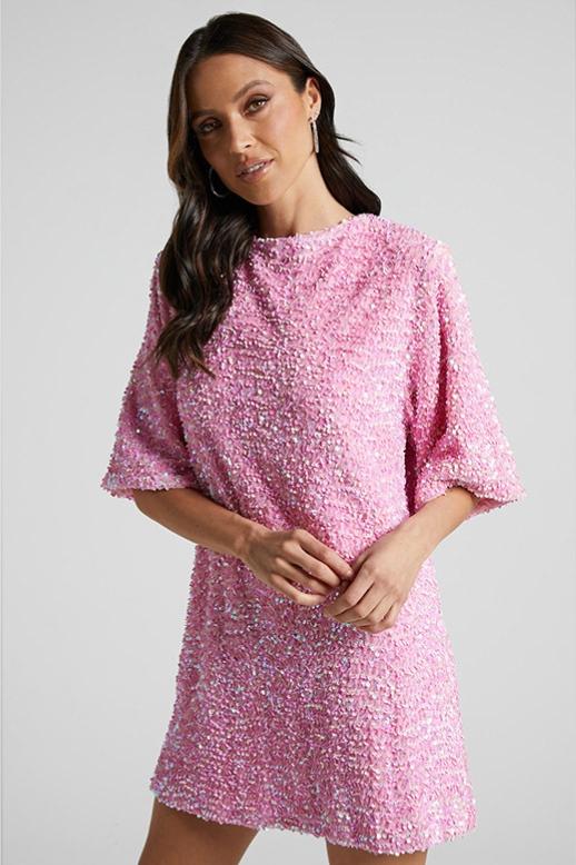 Alma Velvet Mini Dress by SIENA - image 6