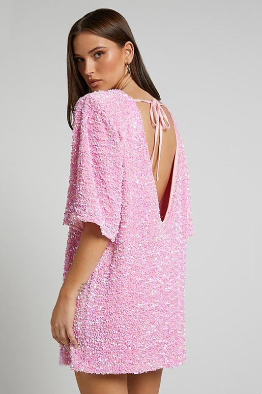 Alma Velvet Mini Dress by SIENA