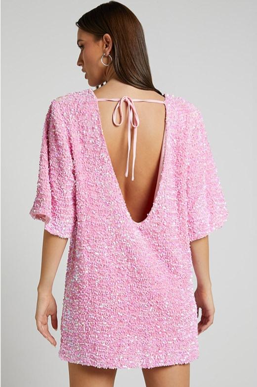 Alma Velvet Mini Dress by SIENA - image 5