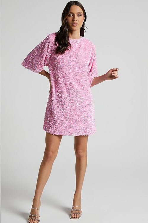 Alma Velvet Mini Dress by SIENA - image 2
