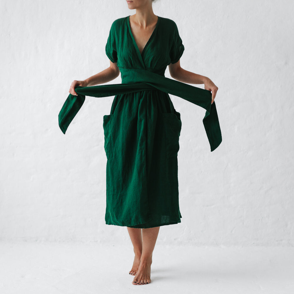 Fashion Linen Midi Dress by SIENA - image 3