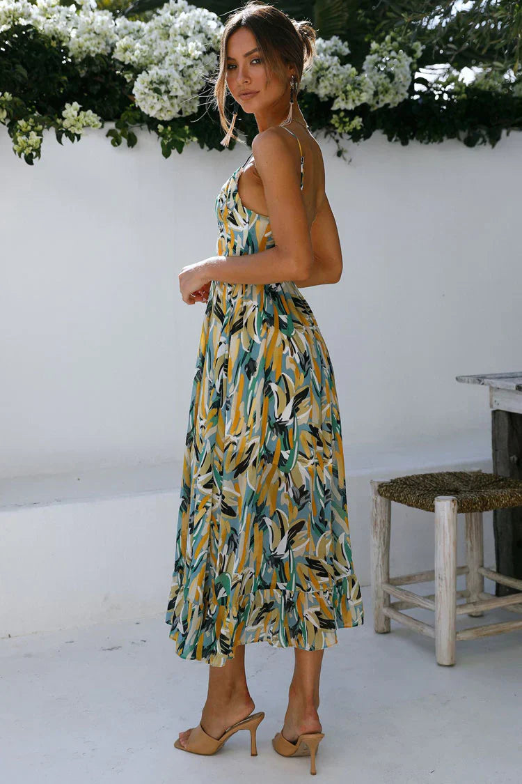 Kamelia Linen Midi Dress by SIENA - image 11