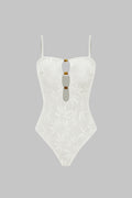 Lace Printed One-Piece Swimsuit by SIENA - image 9