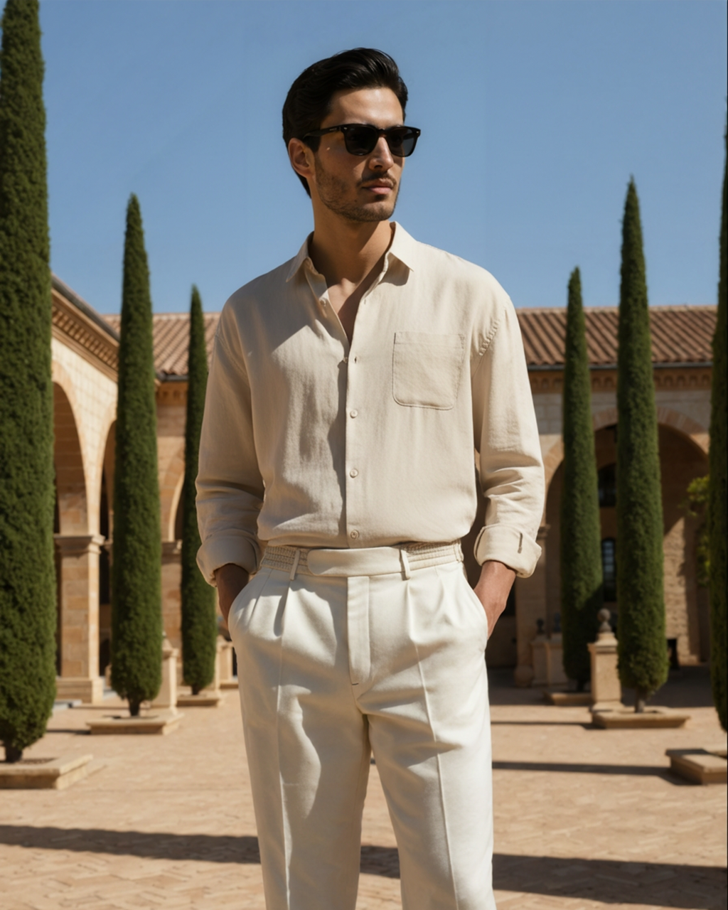 Cape Town 100% Linen Shirt