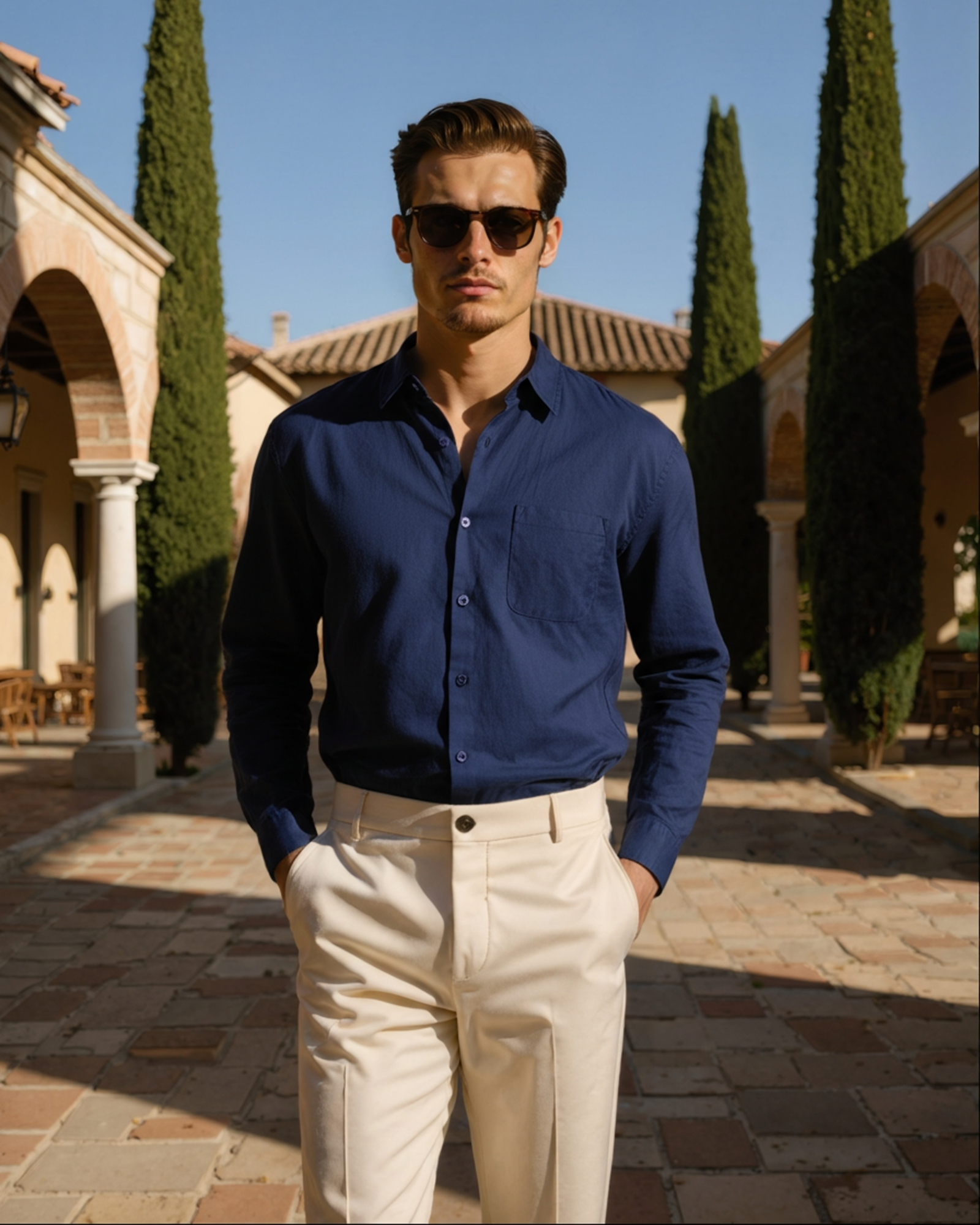 Cape Town 100% Linen Shirt