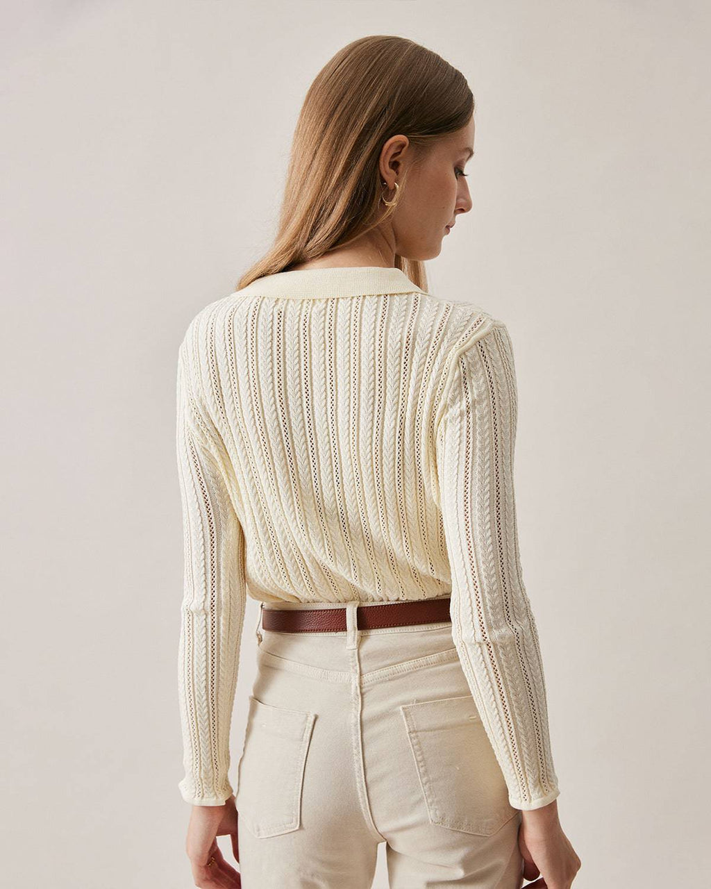 Knit Buttoned Cardigan by SIENA - image 3