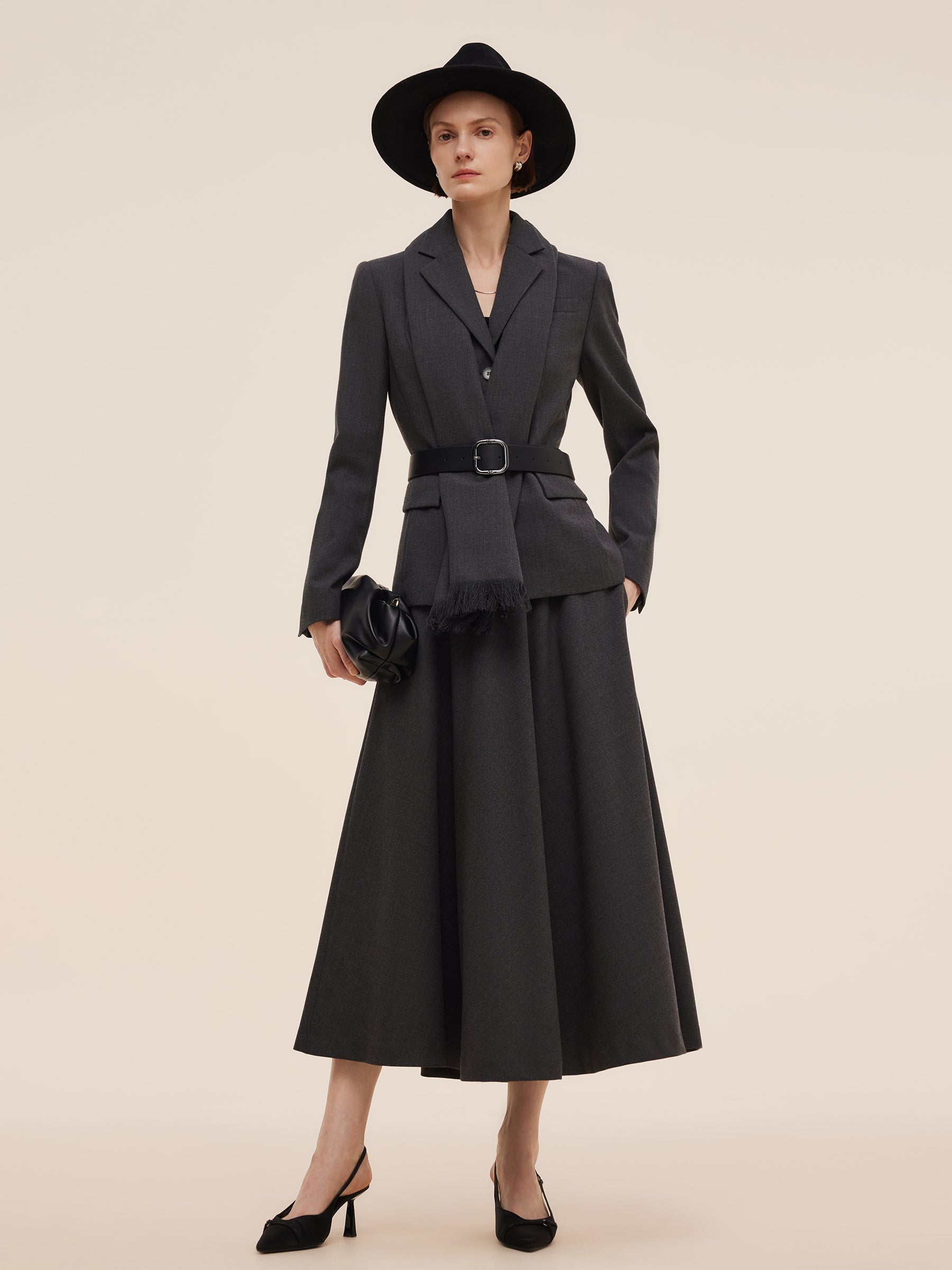 Worsted A-Line Skirt by SIENA - image 2