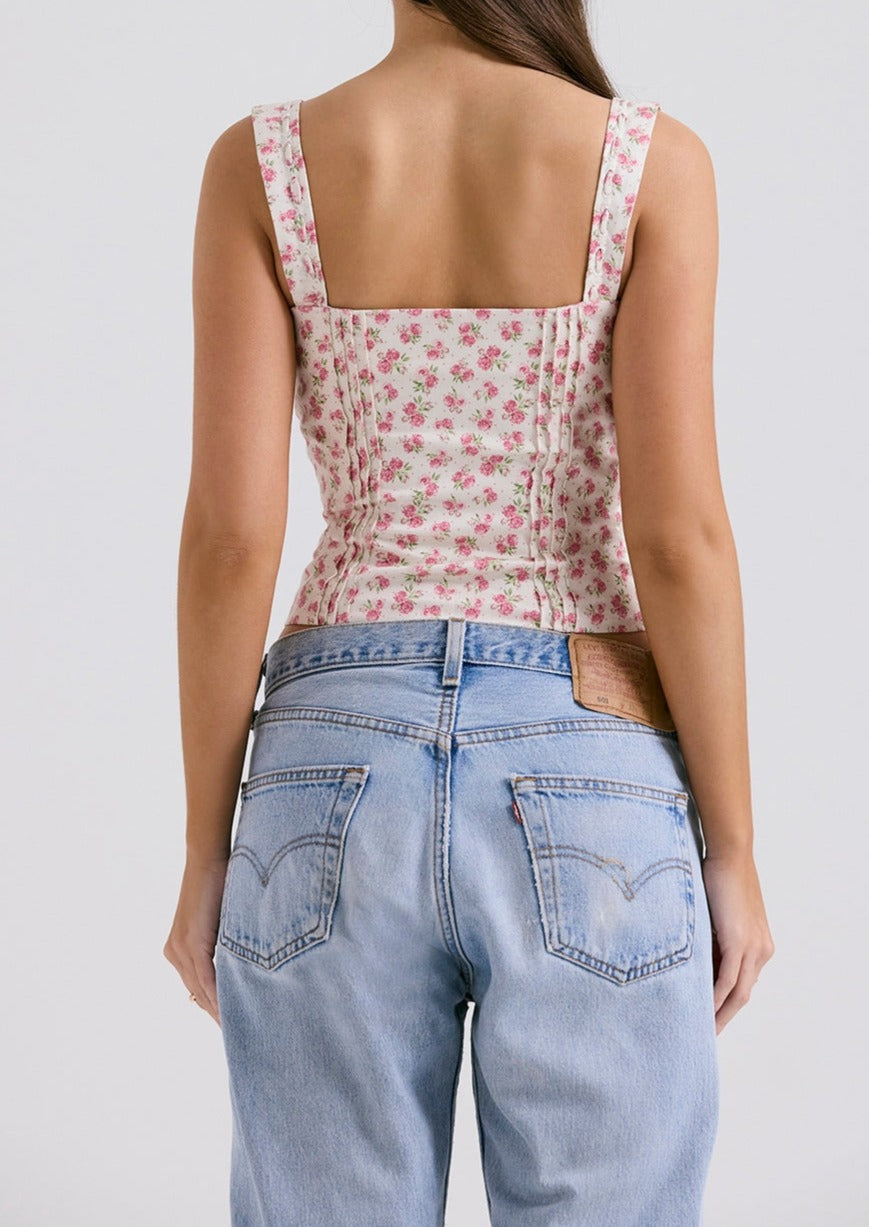 Daniela Floral Crop Top by SIENA - image 4