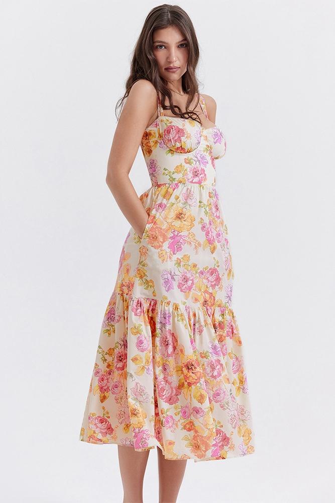 Cottie Floral Midi Dress by SIENA - image 4