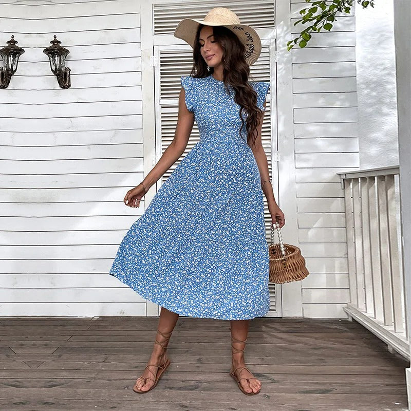 Eloise High Waist Floral Dress by SIENA - image 4