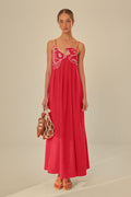 Eileen Gold Maxi Dress by SIENA